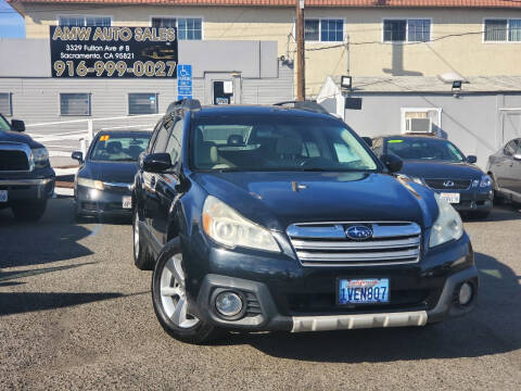 2013 Subaru Outback for sale at AMW Auto Sales in Sacramento CA