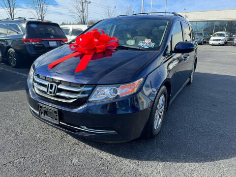 2014 Honda Odyssey for sale at Charlotte Auto Group, Inc in Monroe NC