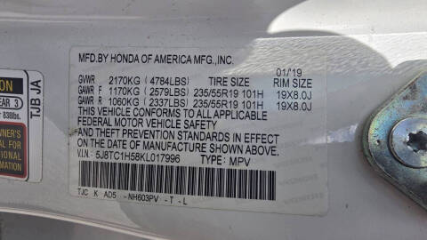 2019 Acura RDX w/Tech