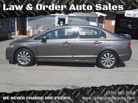 2009 Honda Civic for sale at Law & Order Auto Sales in Pilot Mountain NC