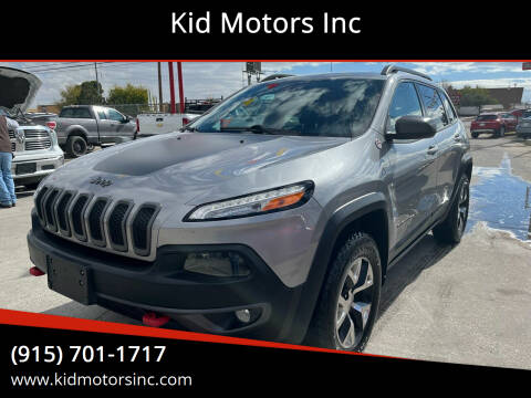 2015 Jeep Cherokee for sale at Kid Motors Inc in El Paso TX