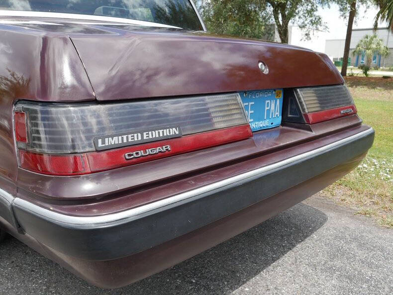 1986 Mercury Cougar