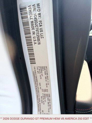 2026 Dodge Durango