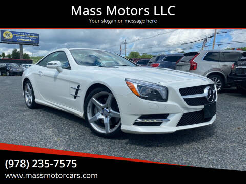 2013 Mercedes-Benz SL-Class for sale at Mass Motors LLC in Worcester MA