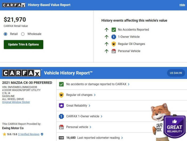 2021 Mazda CX-30 Preferred