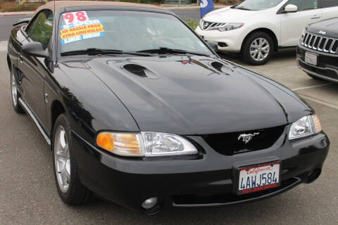 1998 Ford Mustang SVT Cobra for sale at NorCal Auto Mart in Vacaville CA