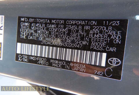 2024 Toyota Prius LE