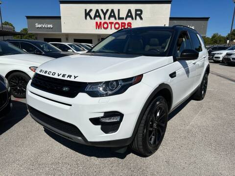2019 Land Rover Discovery Sport for sale at KAYALAR MOTORS in Houston TX