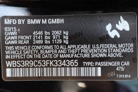 2015 BMW M4