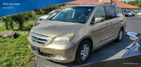 2005 Honda Odyssey for sale at Flack Auto Sales in Titusville FL