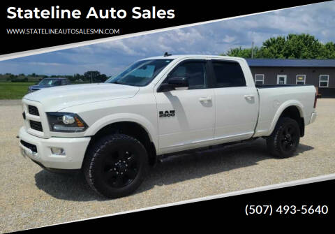 2017 RAM 2500 for sale at Stateline Auto Sales in Mabel MN