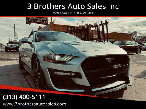 2020 Ford Mustang for sale at 3 Brothers Auto Sales Inc in Detroit MI