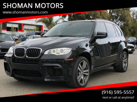 2013 BMW X5 M for sale at SHOMAN AUTO GROUP in Davis CA