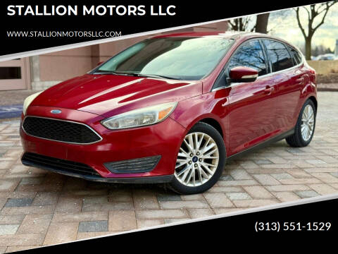 2016 Ford Focus for sale at STALLION MOTORS LLC in Wayne MI