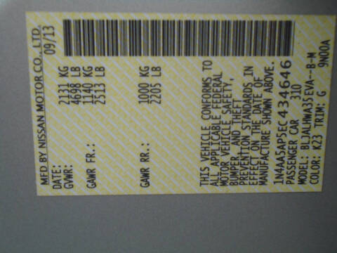 2014 Nissan Maxima 3.5 SV