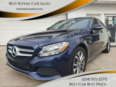 2015 Mercedes-Benz C-Class for sale at Best Royal Car Sales in Dallas TX