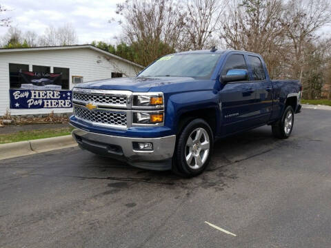 2015 Chevrolet Silverado 1500 for sale at TR MOTORS in Gastonia NC