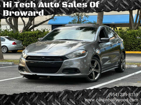 2015 Dodge Dart for sale at Hi Tech Auto Sales Of Broward in Hollywood FL