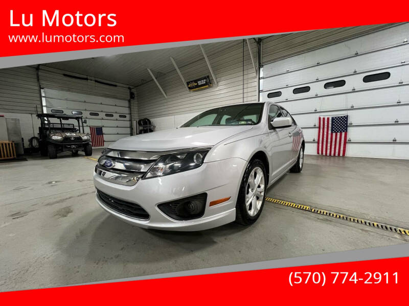 2012 Ford Fusion for sale at Lu Motors in Moosic PA