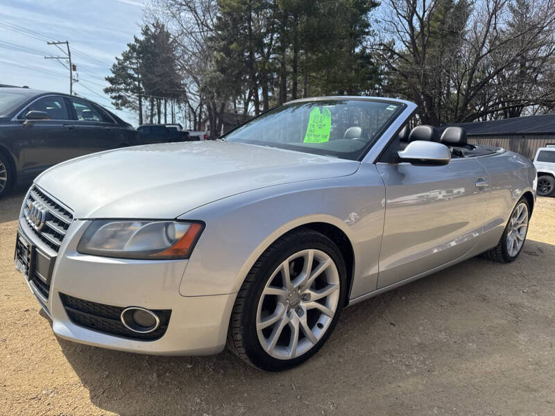 2012 Audi A5 for sale at Northwoods Auto & Truck Sales in Machesney Park IL