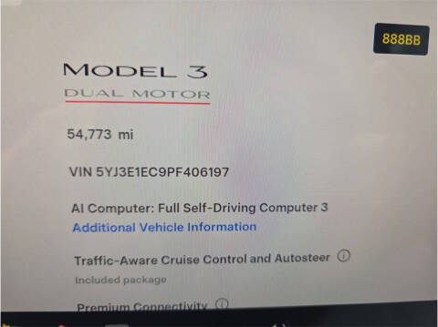 2023 Tesla Model 3 Performance
