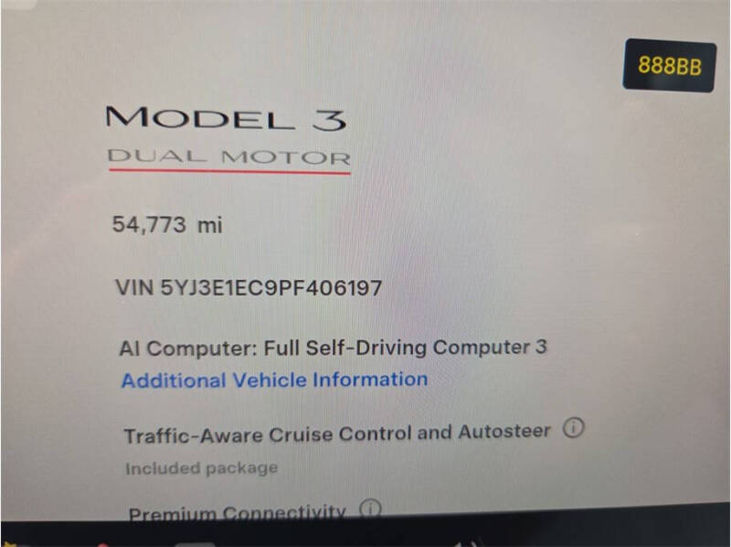 2023 Tesla Model 3 Performance