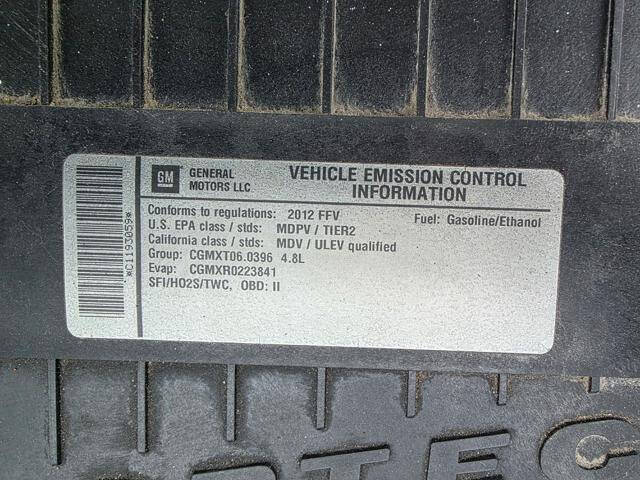 2012 Chevrolet Express 2500