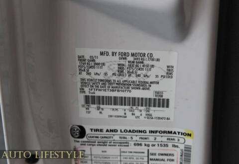 2011 Ford F-150 Platinum