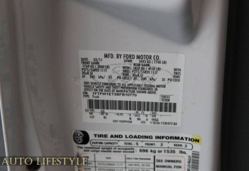 2011 Ford F-150 Platinum