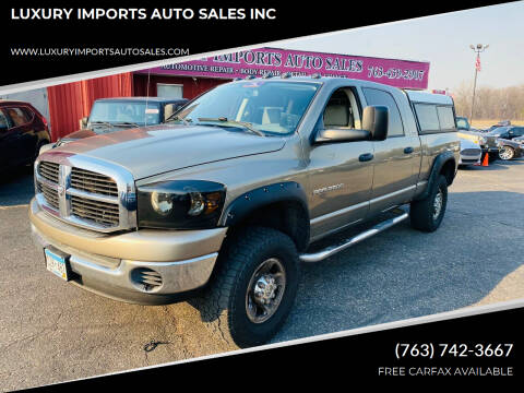 2006 Dodge Ram Pickup 2500 for sale at LUXURY IMPORTS AUTO SALES INC in North Branch MN