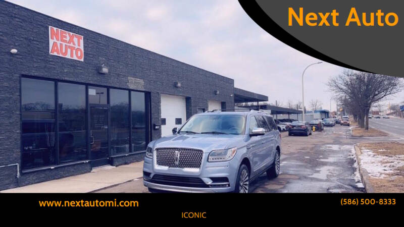 2021 Lincoln Navigator L for sale at Next Auto in Mount Clemens MI