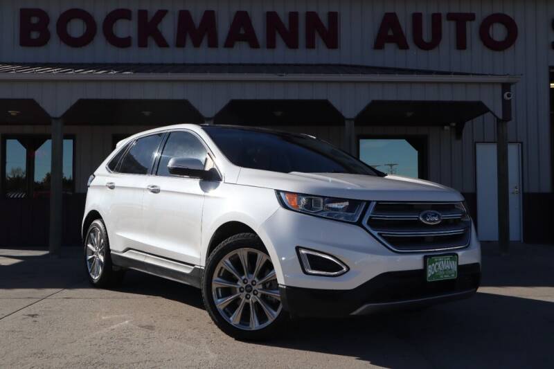 2018 Ford Edge for sale at Bockmann Auto Sales in Saint Paul NE