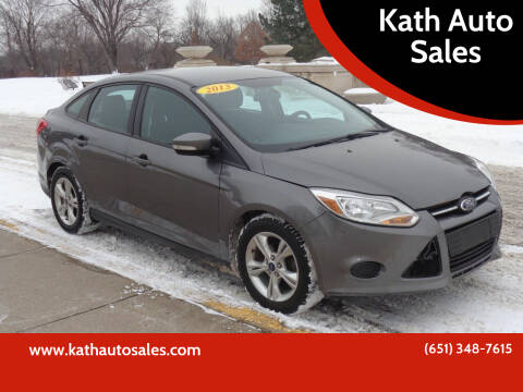2013 Ford Focus for sale at Kath Auto Sales in Saint Paul MN