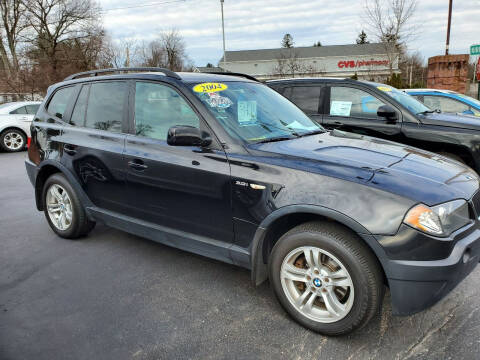 2004 BMW X3 for sale at R C Motors in Lunenburg MA