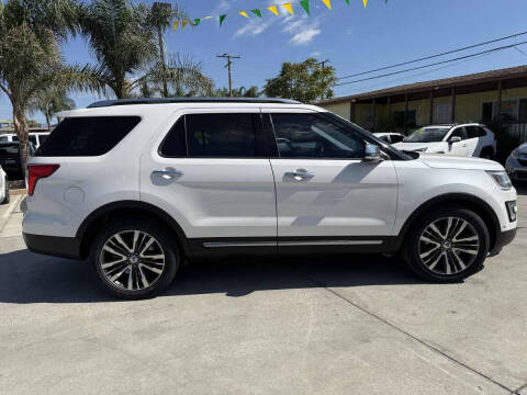 2017 Ford Explorer Platinum
