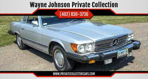 1975 Mercedes-Benz 450 SL for sale at Wayne Johnson Private Collection in Shenandoah IA