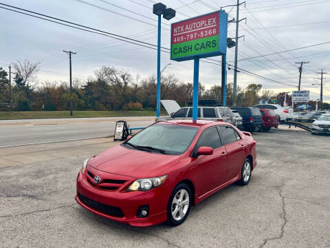 2011 Toyota Corolla for sale at NTX Autoplex in Garland TX