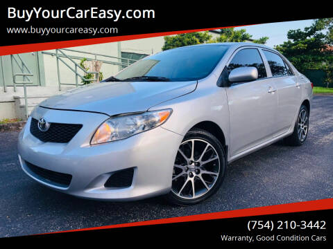2010 Toyota Corolla for sale at BuyYourCarEasy.com in Hollywood FL