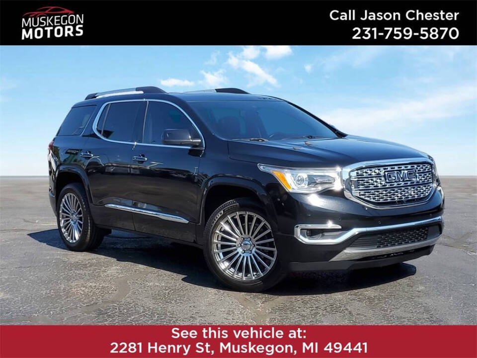 2019 GMC Acadia for sale at Muskegon Motors in Muskegon, MI