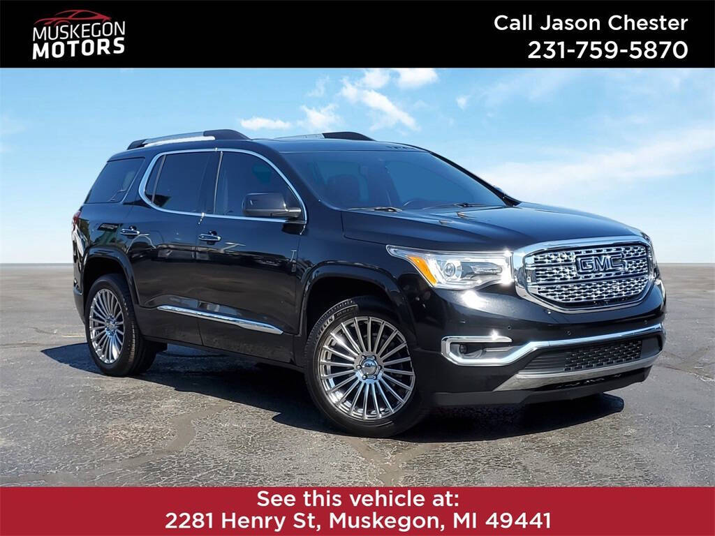 2019 GMC Acadia for sale at Muskegon Motors in Muskegon, MI