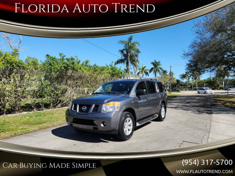 2014 Nissan Armada for sale at Florida Auto Trend in Plantation FL