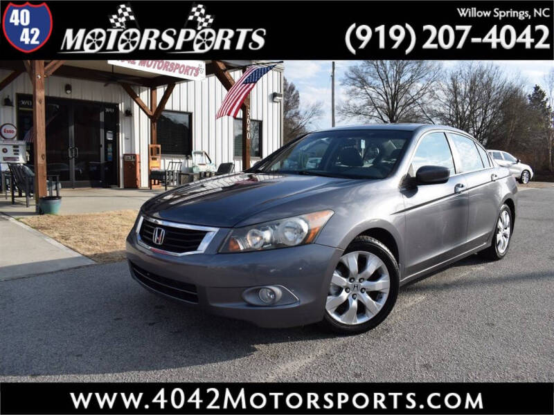2010 Honda Accord for sale at 4042 Motorsports in Willow Spring NC