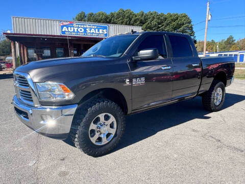 2017 RAM 2500 for sale at Greenbrier Auto Sales in Greenbrier AR