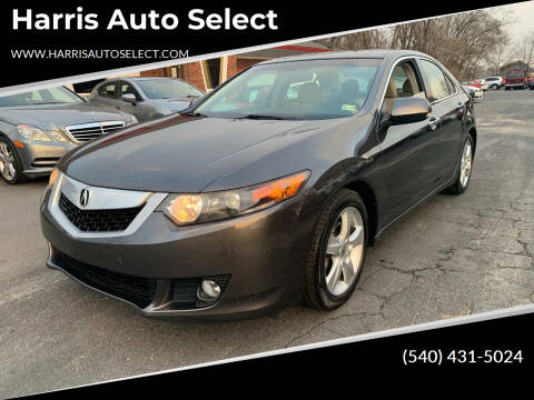 2010 Acura TSX for sale at Harris Auto Select in Winchester VA