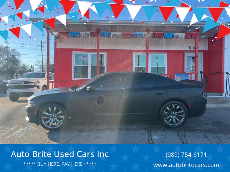 2015 Dodge Charger for sale at Auto Brite Used Cars Inc in Saginaw MI