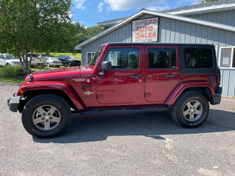 2013 Jeep Wrangler Unlimited for sale at Route 29 Auto Sales in Hunlock Creek PA
