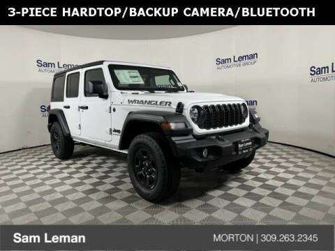 2024 Jeep Wrangler for sale at Sam Leman CDJRF Morton in Morton IL