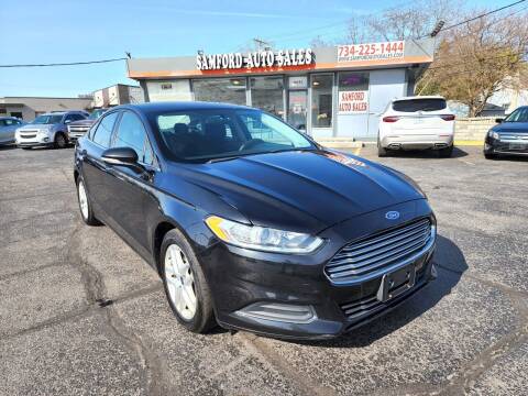2014 Ford Fusion for sale at Samford Auto Sales in Riverview MI