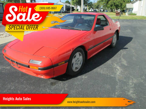1986 Mazda RX-7 for sale at Heights Auto Sales in Peoria Heights IL