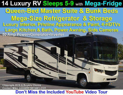2014 Forest River Georgetown 351 DS Bunkhouse for sale at A Buyers Choice in Jurupa Valley CA